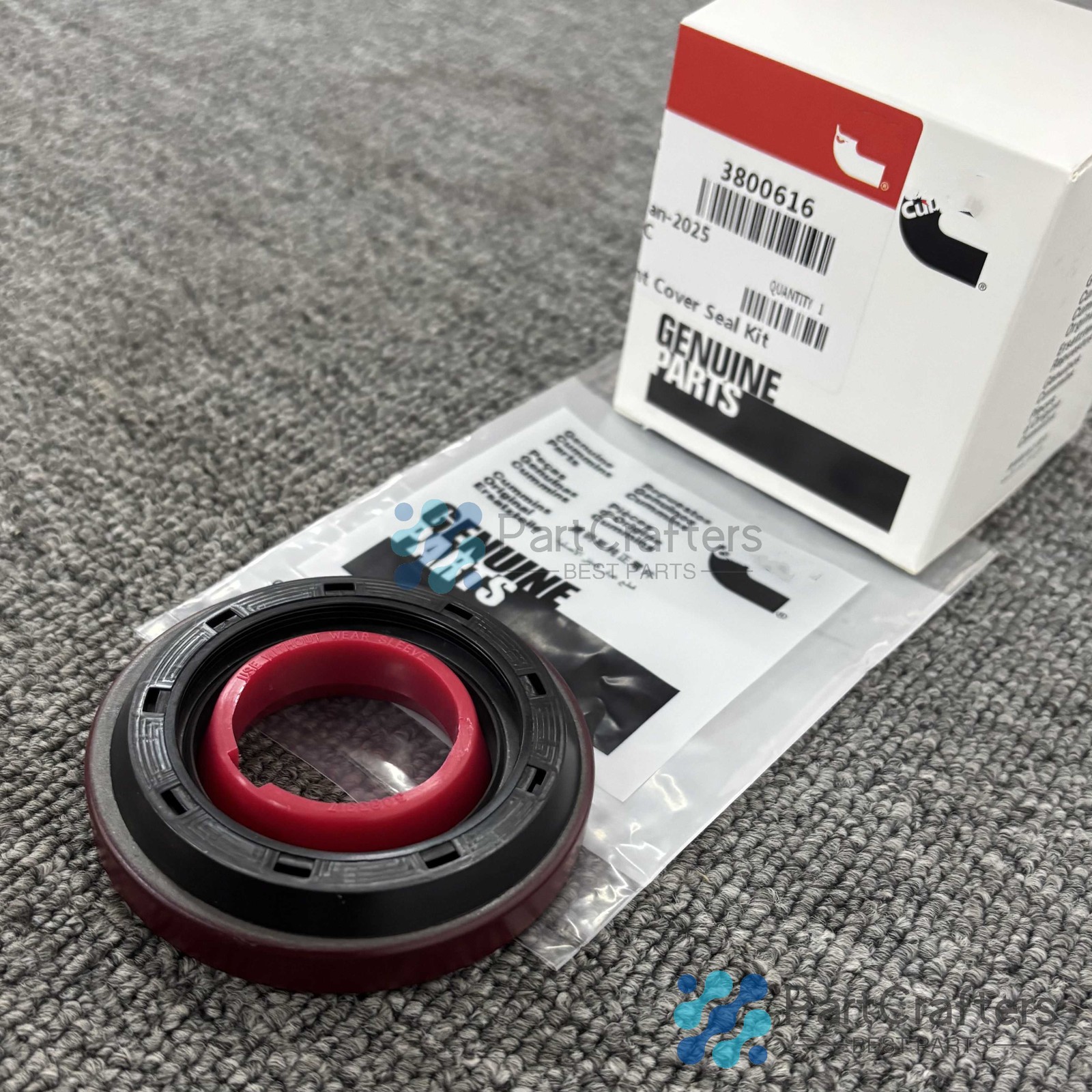 OEM New Front Cover Seal Kit Fits For 3800616 Cummins N14 Celect QSN