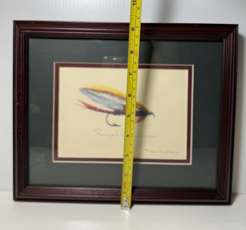 Jim Wilshire Signed & Numbered Ltd Fly Fishing Print "Royal Coachman" Framed - Picture 6 of 6