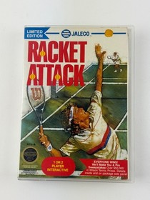 Racket Attack  (Nintendo NES, 1988) Cart w/ Manual & Clamshell Case
