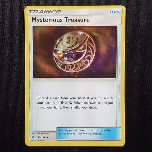 Mysterious Treasure 113/131 Uncommon Forbidden Light Pokemon Damaged