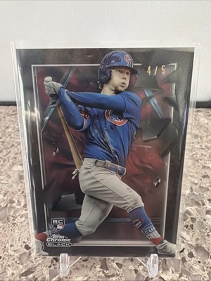 2024 Topps Chrome Black - Depth of Darkness Pete Crow-Armstrong #DOD-16 (RC) /5