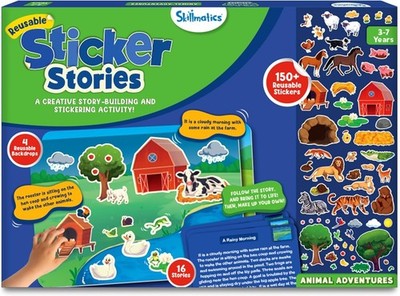 Skillmatics Activity Kit Creative Storytelling Skill Building Puzzles Stickers