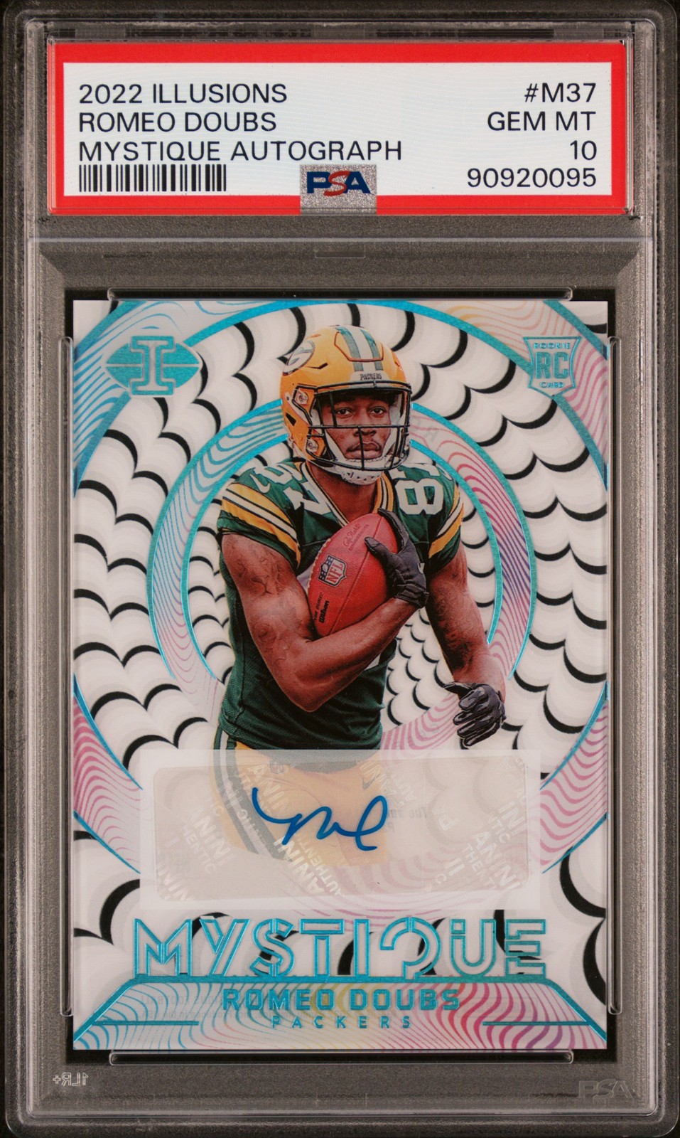 Romeo Doubs Panini Illusions Mystique Autographs #M37 Base