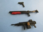 Hasbro GI JOE CLASSIFIED #138 Falcon Weapons Lot  6" Custom FODDER From 2 Pack