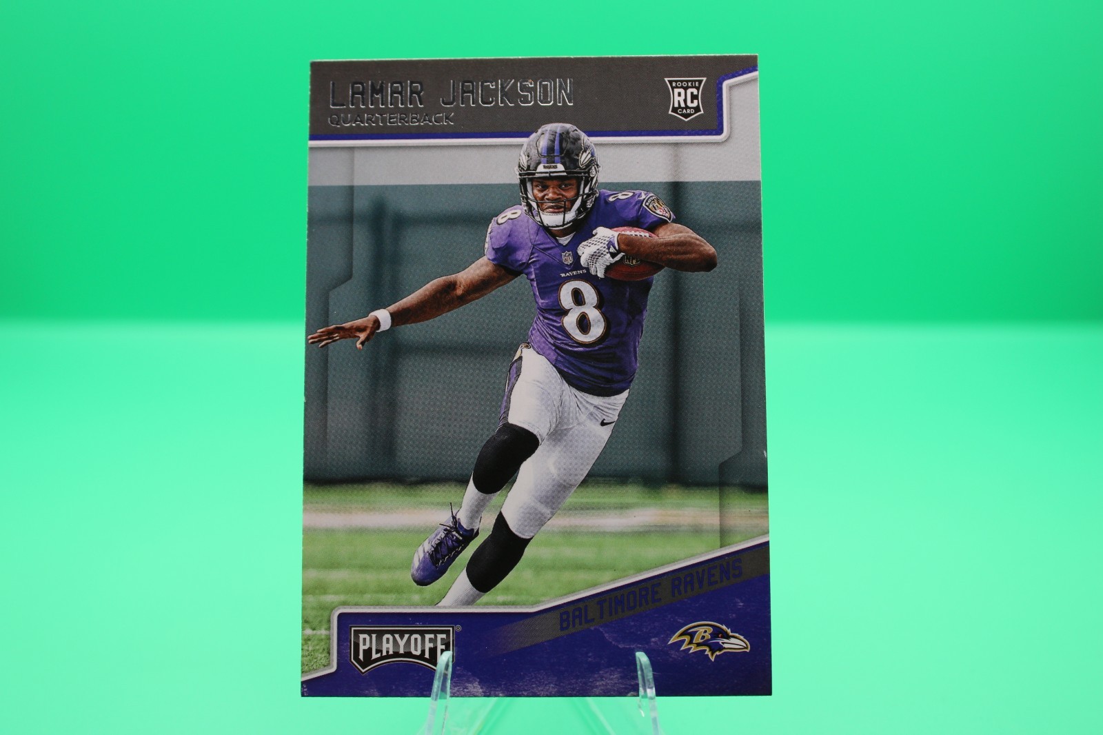 2018 Panini Playoff - Rookies Lamar Jackson #212 (RC)