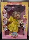 1987 Coleco #3570 Cabbage Patch Kids with Growing Hair blonde doll yellow NRFB