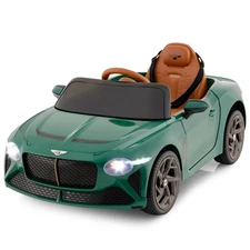 12V Licensed Bentley Bacalar Kids Electric Ride-on Car w/Remote Control Green