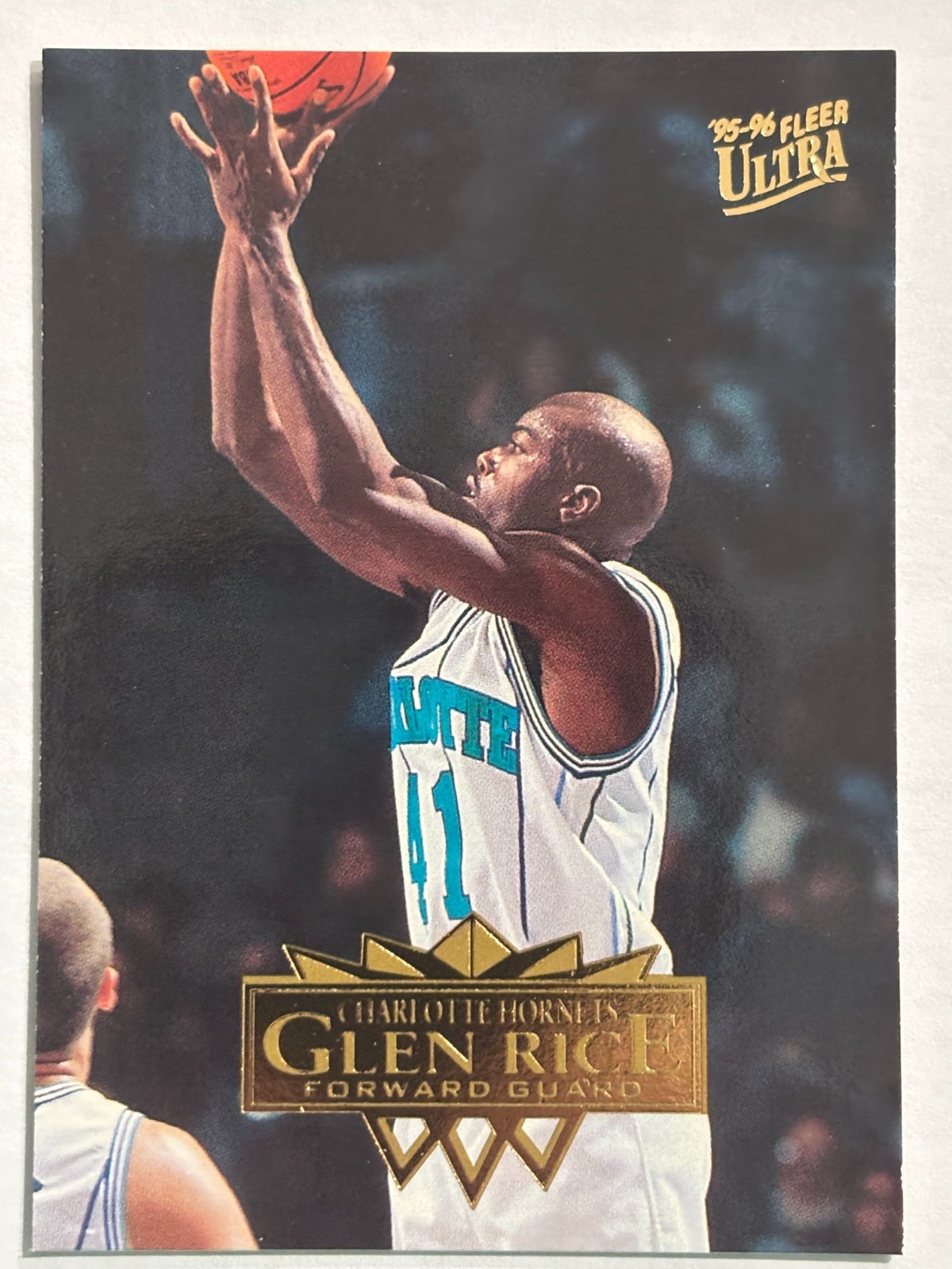 1995-96 Fleer Ultra #208 Glen Rice Charlotte Hornets