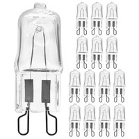 Modee G9 Halogen Backofenlampe 25W 260Lm Warmweiß 230V 300° Dimmbar 15 StüCk