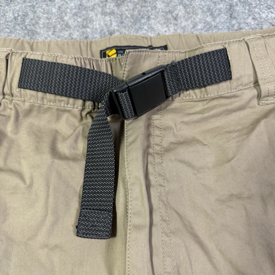 Pantalones utilitarios cargo convertibles BC Clothing para hombre 2XLx32 (42x30,5 real) marrón Foto 4 de 4