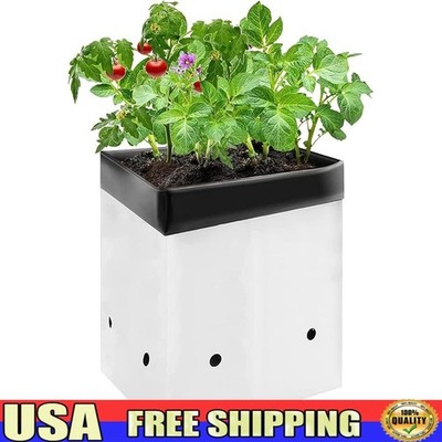 Sturdy Grow Bags W/ Drainage Root Vegetables in Small Gardens & Patios New