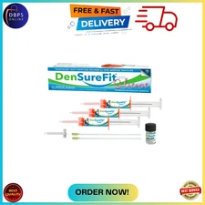 DenSureFit Upper Denture Reline Kit, Soft Silicone Denture Repair Kit, Refit and