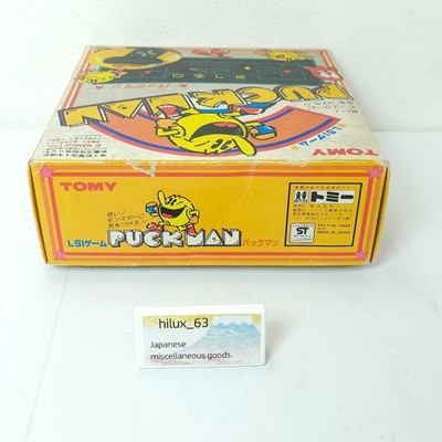 TOMY LSI GAME PUCK MAN Tested Retro Vintage Pacman Handheld LCD