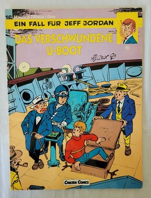 Ein Fall für Jeff Jordan - Band 16 * Das verschwundene U-Boot * 1. Auflage