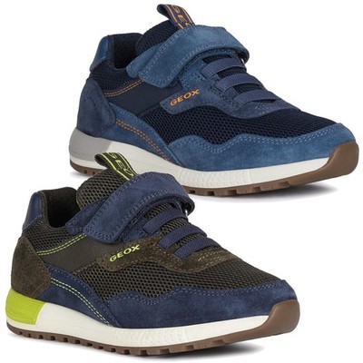 Geox J Alben Boy Sneaker Halbschuh Unisex Casual Sport Gr.30-41