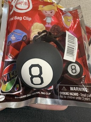 Monogram Mattel magic  8 Ball Figural Bag Clip