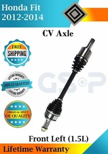 GSP OEM Front Left CV Axle For 2012-2014 Honda Fit 1.5L Lifetime Warranty