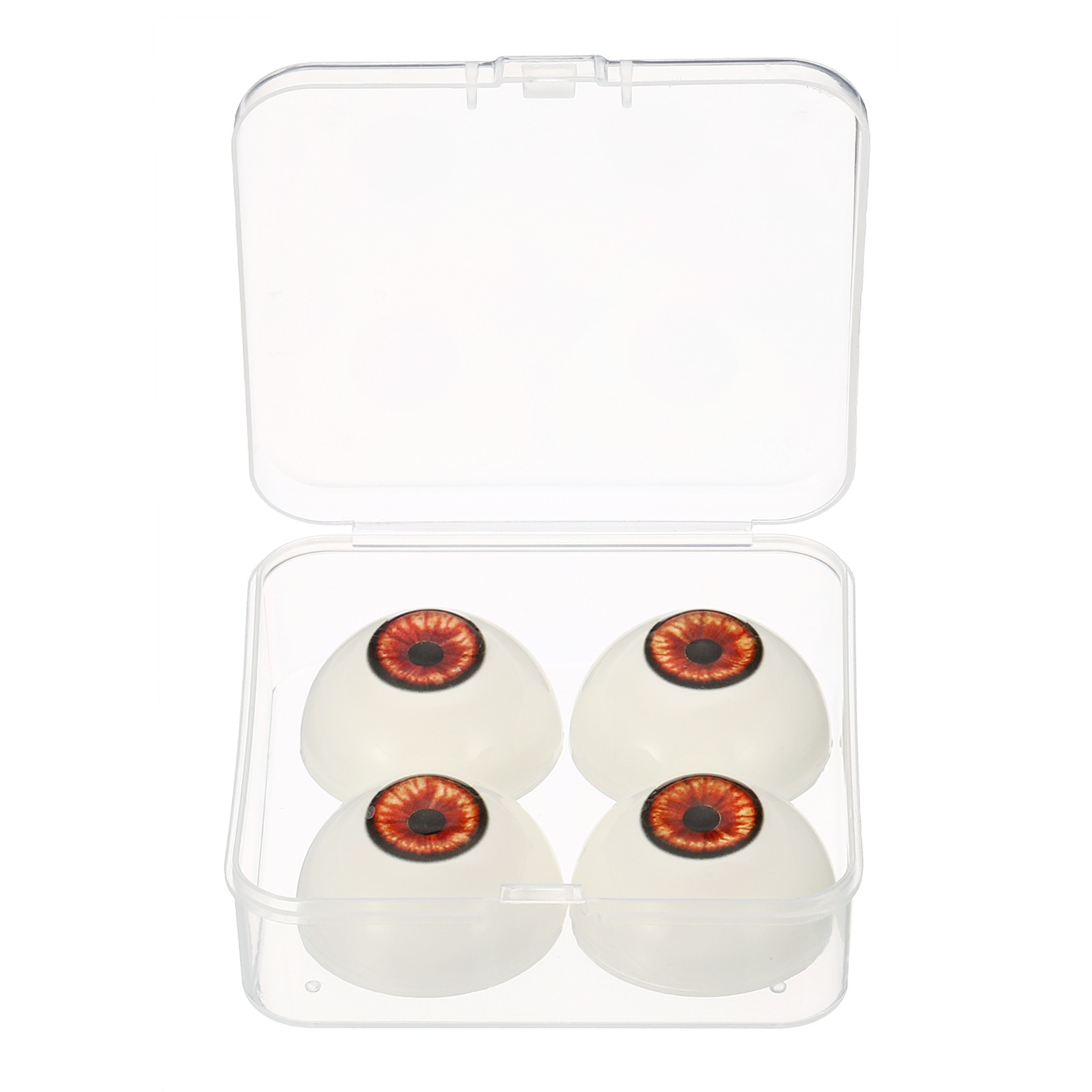 75 mm Realistic Eyes Big Eyeballs, 2 Pair Doll Eyes, Red