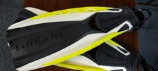 Aqualung Phazer White/Yellow Scuba/ Snorkel Fin -Size Regular