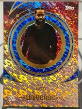 Jimmy Uso 2025 Topps Universe WWE Blue Pulse /175 #93