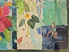 JUDY SCHROEDER, Moorea, French Polynesia, Papetoai Church, Watercolor / Collage — photo 4