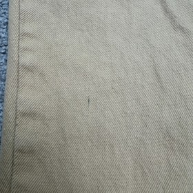 NUON Paperbag Cargo Ankle Pants Women 30 Tan Brown High Rise Cotton Casual 26x26