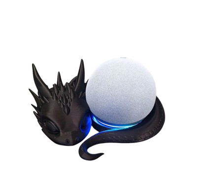 Black Dragon Smart Lautsprecher Ständer für Echo Dot Gen 4/5) Halter Funky Homeware 