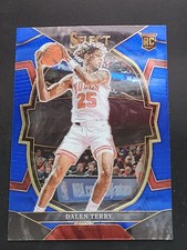 2022-23 Panini Select DALEN TERRY Retail Blue Rookie Card RC #89 Bulls