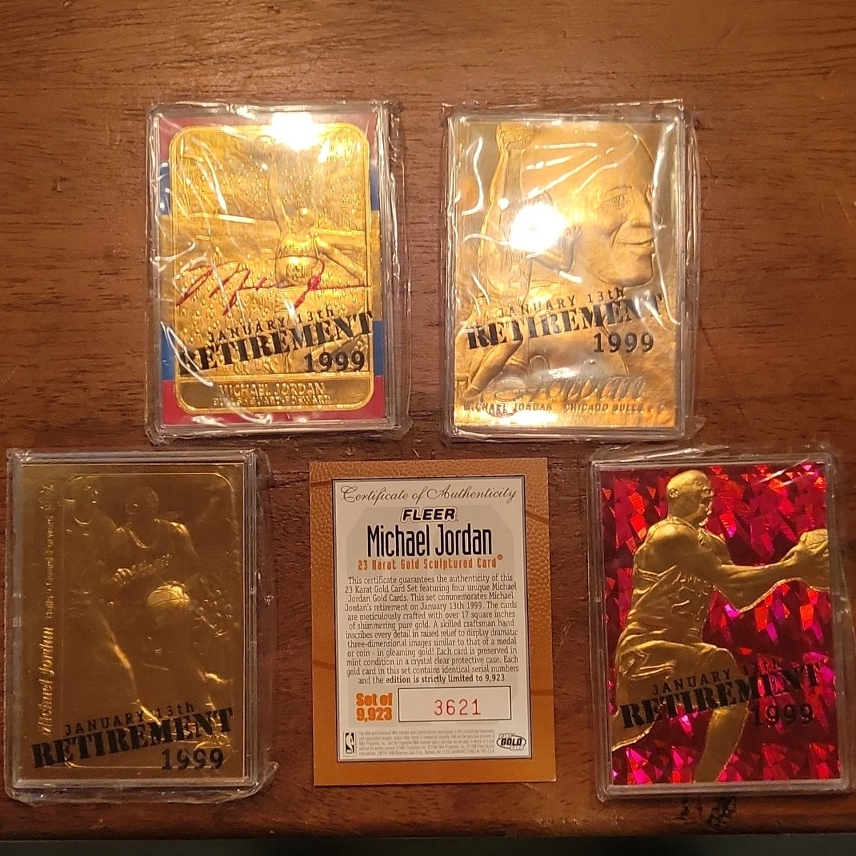 Michael Jordan 24kt Gold Card for sale | eBay