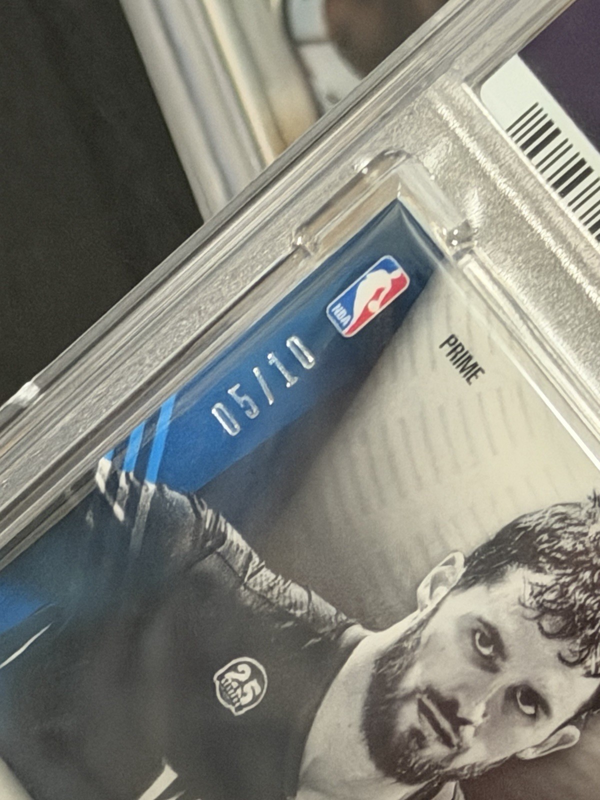 Kevin Love—2013 Spectra—GameTime—GAME WORN PATCH—GOLD—SSP—/10—PSA 8—POP 1—ONLY 1 view 8