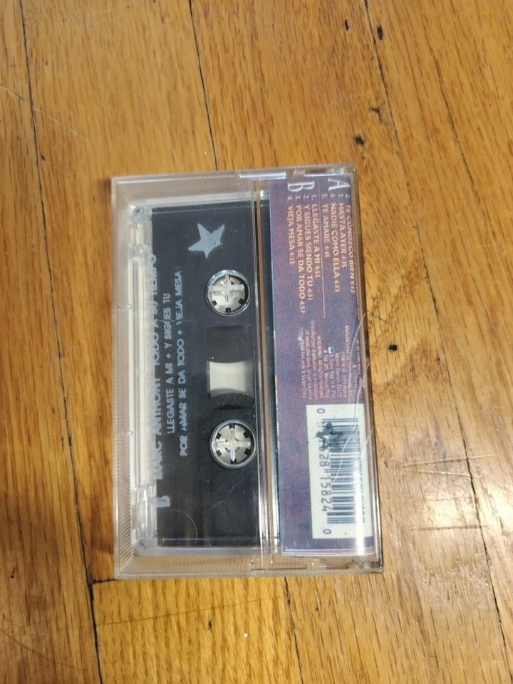 Кассетная лента Marc Anthony Todo A Su Tiempo - Изображение 3 из 4