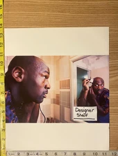Michael Jordan Shaving Head In Mirror Scene Book Photograph