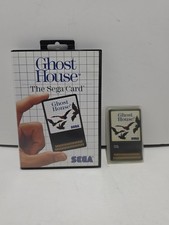 Ghost House Sega Master System Card SMS (No Manual)