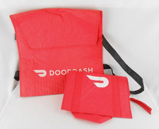 DoorDash Thermal Insulated Hot Cold Food Delivery Pizza Bag Grocery Tote New