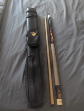 Players XI Pool Cue 58 Inch 2 Piece Maple Shaft With Case