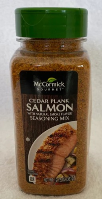 #ad #ad NEW McCormick Gourmet Cedar Plank Salmon Seasoning Mix 12.75 oz Discontinued $36.99