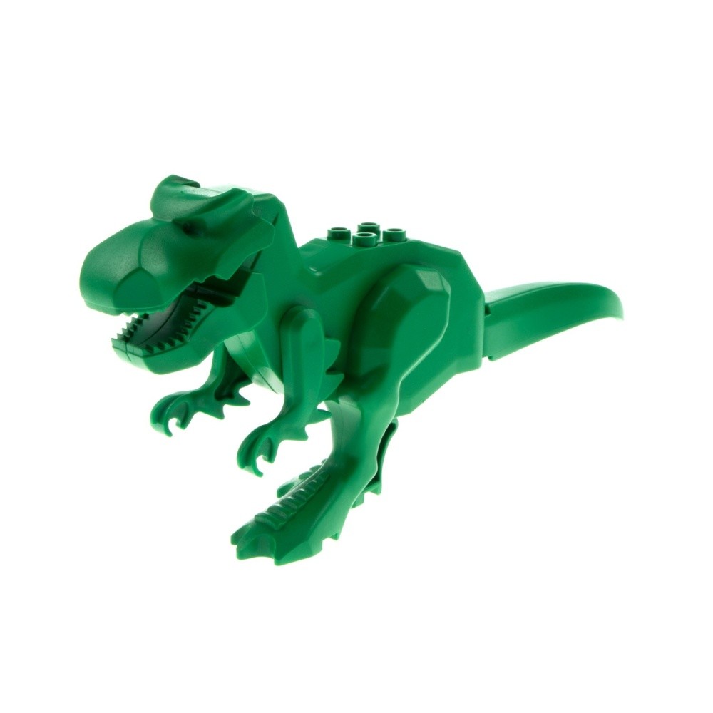 1x Lego Animal Dinosaur Tyrannosaurus Rex Green T-Rex 6128 30456 30457 Trex07