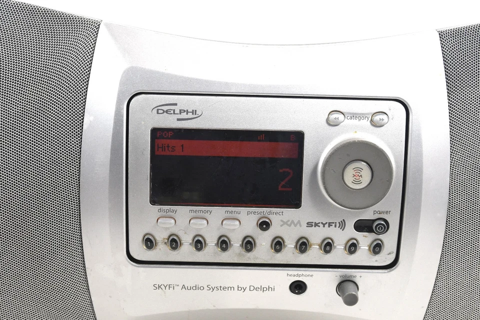 Delphi SKYFi Sirius XM 卫星收音机接收器 带终身订阅扬声器 — 第 2/4 张图片