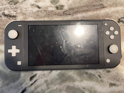 Nintendo Switch Lite Gray For Parts / Repair - Won't Turn On, No Charge