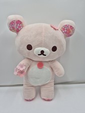 Peluche RilaKuma San-X Original Serie Flor de Cerezo 15 pulgadas Nuevo