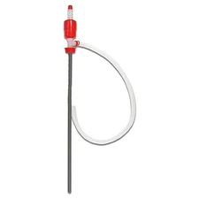 Action Pump Hand Operated Drum Pump, 55 gal For Container Size, Siphon, 420 cps