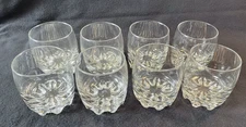 8 Bormioli Rocco Galassia Old Fashioned Whiskey Rocks Lowball Glasses Free Ship