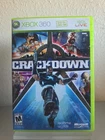 Crackdown (Xbox 360, 2007) Open-World Superhero Action CIB w/Halo 3 Beta Access