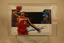 2020-21 Panini Noir Dominique Wilkins #FF-DMW 96/99 Freeze Frame Signatures