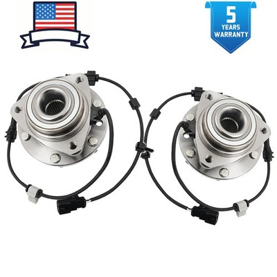 Front Wheel Bearing Hubs Assembly for Chevy Trailblazer Envoy Bravada Rainier