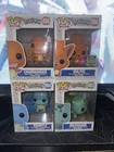 Funko Pop Pokémon Figures Vulpix Flocked , Charmander , Squirtle Bulbasaur