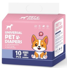 Female Disposable Dog Diapers, Tight, Absorption, Comfort, Leak-Proof