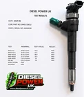 RENAULT DACIA 1.5 DCI DIESEL FUEL INJECTOR - CLIO DUSTER DOKKER 0445110652