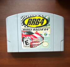 Ridge Racer 64 Nintendo 64 N64 Cartridge NTSC-U/C Racing ESRB E