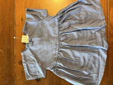 NWT Baby Gap Blue Knit Dress Size Medium 6-12 Months